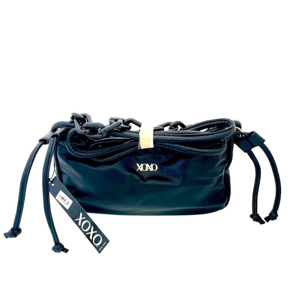 NWT XOXO Minimalist Soft Vegan Leather 2 Ways Wear Tote Purse Bag - Picture 5 of 6